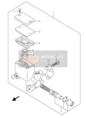 6960014F31, Pompa Freno Post., Suzuki, 0